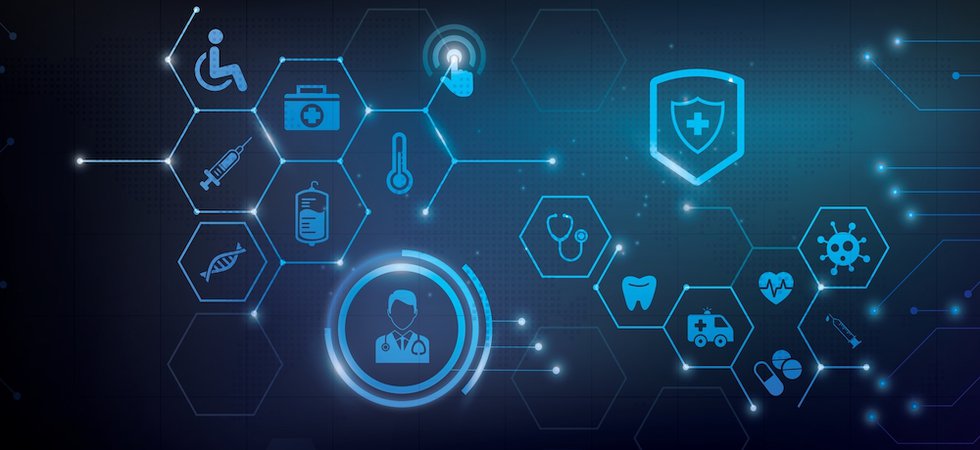 Medical technology symbols