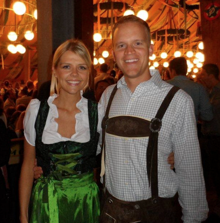 Man in lederhosen